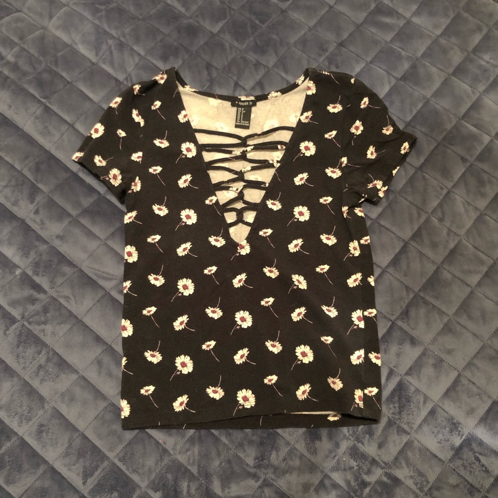 Floral Crop Top